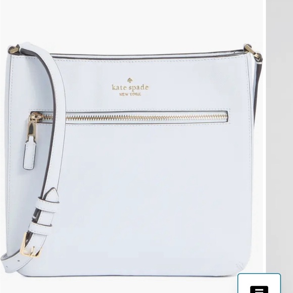 kate spade Handbags - Kate Spade baby blue Crossbody Bag with Structured Design